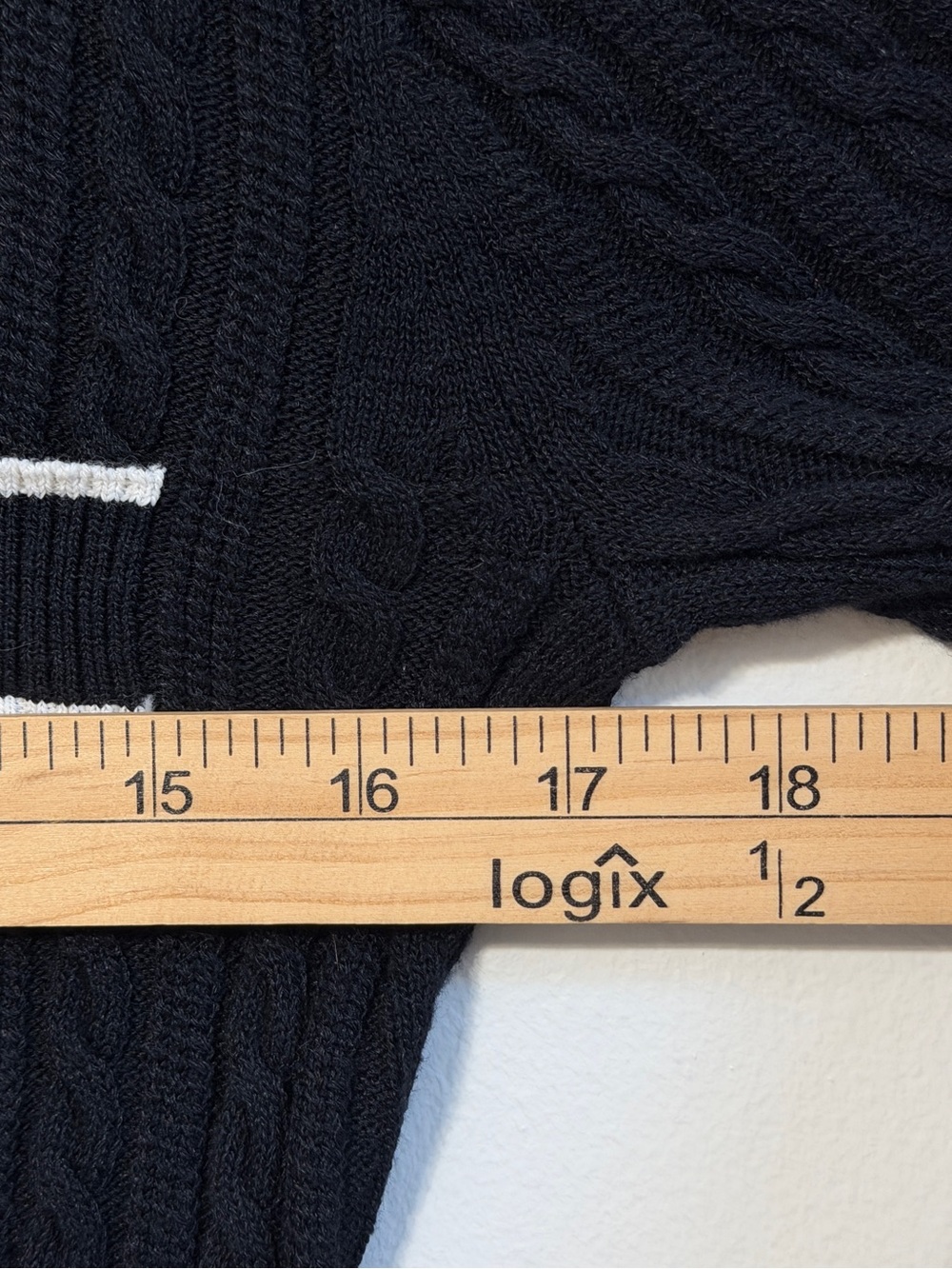 J. CREW Cable Knit Sweater Dress Short Sleeve Size Small Black & White NEW NWOT - Picture 8 of 10